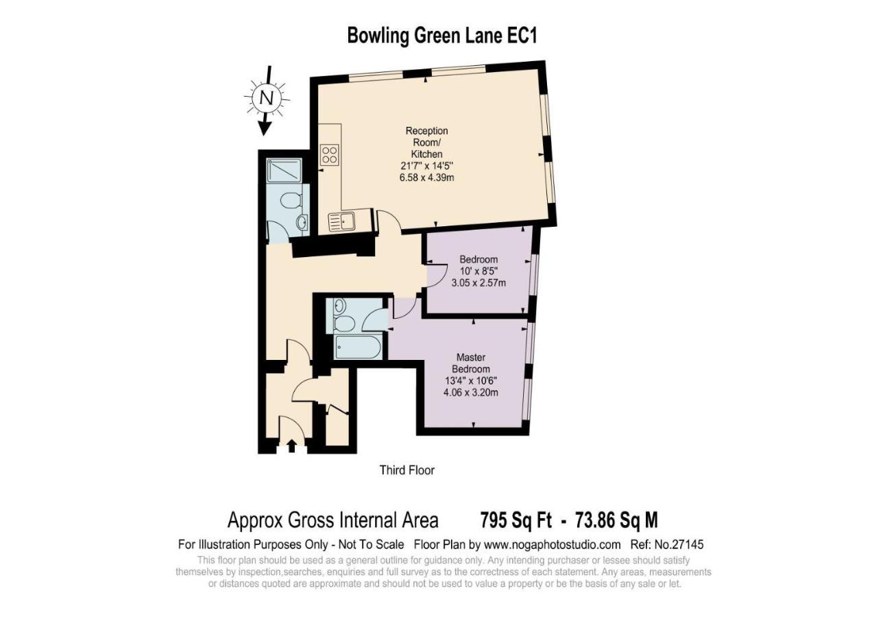Mulberry Flat 6 - Two Bedroom 3Rd Floor By City Living ロンドン エクステリア 写真